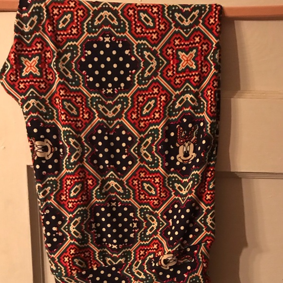 Minnie Mouse LuLaRoe Leggings, Disney Western - Picture 2 of 5